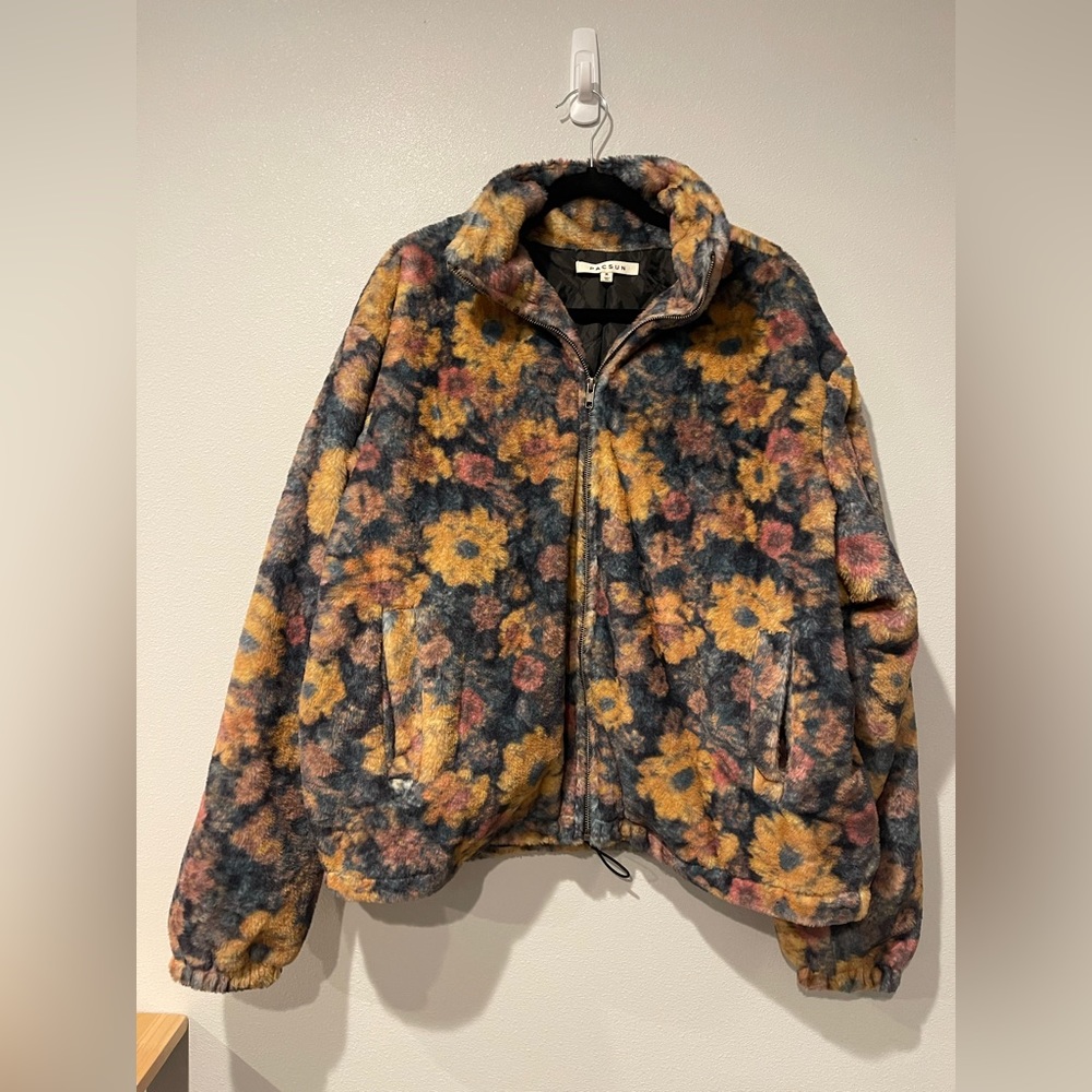 PacSun Men’s Furry Coat In Size Medium